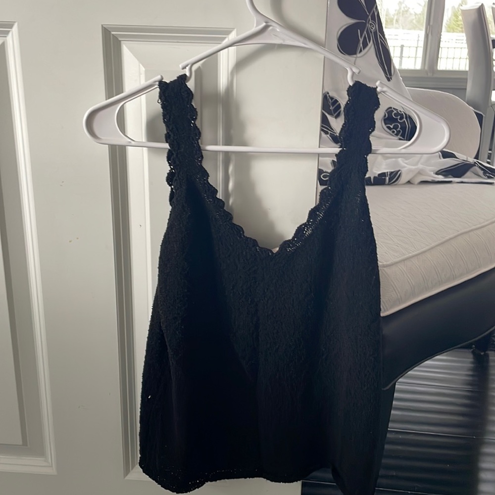 Knitted crop top camisole